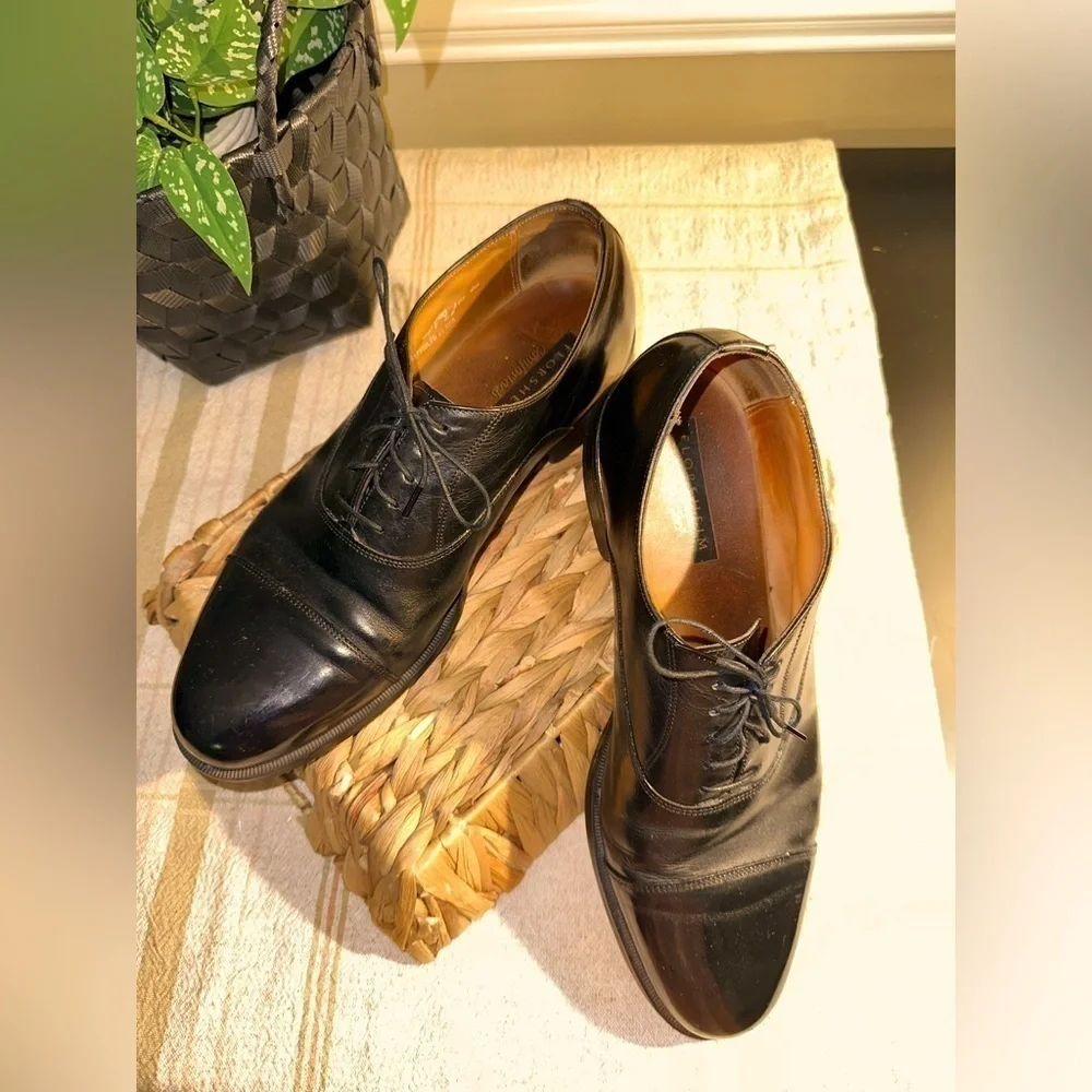 Florsheim Comfortech Black Oxford Men's Shoes - Size 10.5